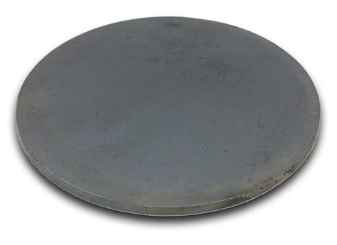 4 inch round metal plate